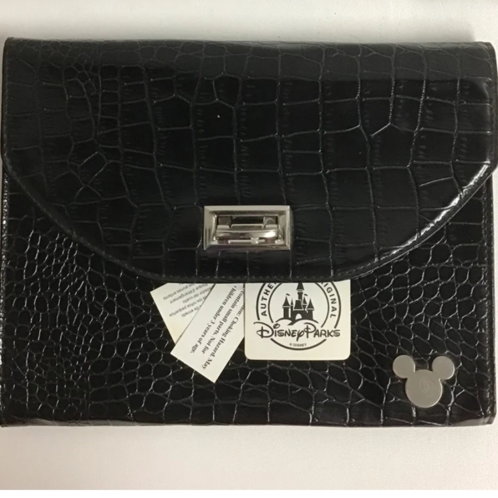 Disney Parks Faux Croc Tech Tablet Case NWOT 10X7.5X5